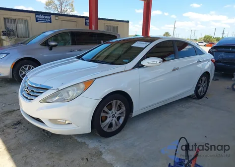 2012 Hyundai Sonata Limited z USA, uszkodzony, nr VIN 5NPEC4AC5CH389030